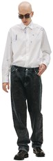 VTMNTS Washed wide-leg jeans 210152